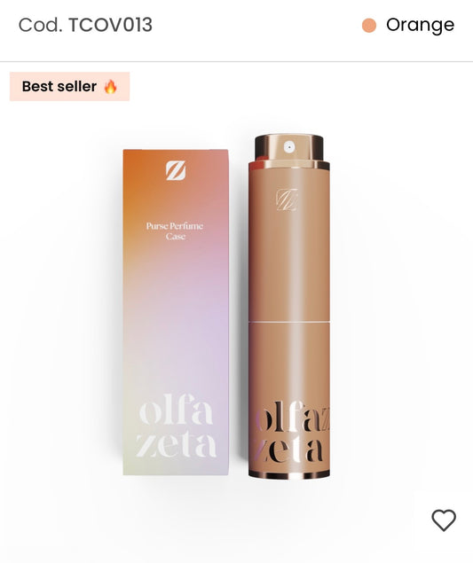 Parfum de Poche Rose 15ml - Étui Rechargeable Élégant